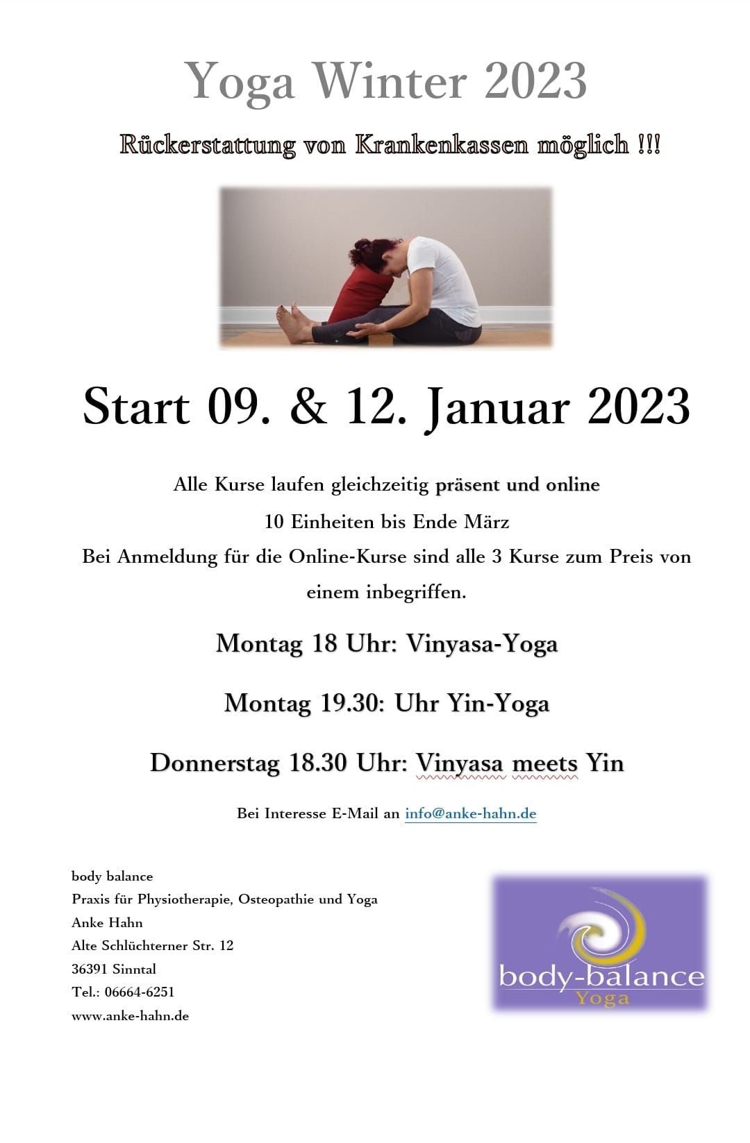 yoga plakat quartal 4